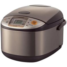 Imagem de Panela elétrica e aquecedor de arroz, 1,8 L, ZOJIRUSHI NS TSC18, Marrom