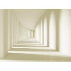 Imagem de Papel De Parede Túnel Profundo Geométrico 3D At12