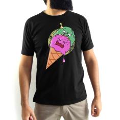 Imagem de Camiseta Masculina Sorvete Zumbi 