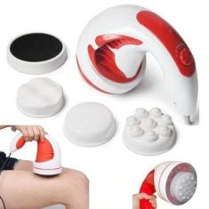 Imagem de Aparelho Massageador Luz Infra Vermelho Orbital Corpo Relax Cor Vermel