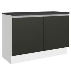 Imagem de Balcão De Pia Armário De Cozinha 100% Mdf 120 Cm 2 Portas Acordes Made