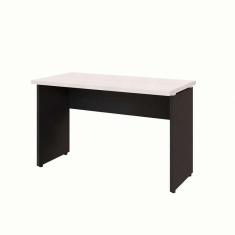 Imagem de escrivaninha yaris carvalho berlin e preta 120 cm