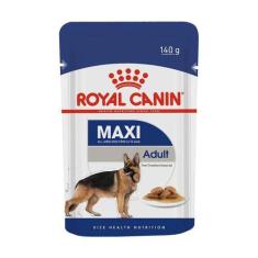 Imagem de Ração Úmida Royal Canin Sachê Para Cães Maxi Adulto 140G