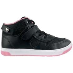 Imagem de Tenis Feminino Infantil Cano Baixo Brilho kidy Ortopedico-Feminino