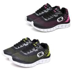 Imagem de Kit 2 Tênis Infantil Masculino Evoltenn Impacto Rosa/Verde, Rosa, Verd