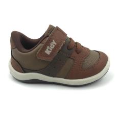 Imagem de Tênis Kidy Menino Bebê Anatômico Marrom 80623-Masculino