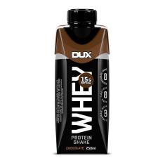 Imagem de Bebida Láctea UHT Whey Protein Shake Dux Sabor Chocolate com 15g de Proteína 250ml