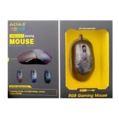 Imagem de Mouse Gamer Jogo Com Fio K50 Aoas Com Leds 3200 Dpi Jogador