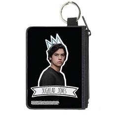 Imagem de Buckle-Down Bolsa feminina de lona padrão Riverdale, 10,8 x 8,2 cm