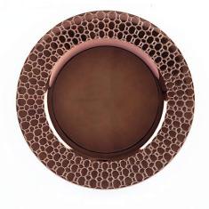 Imagem de SOUSPLAT PLÁSTICO MARROM 33cm