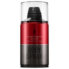Imagem de Desodorante Body Spray AB Secret Temptation 250ml Antonio Banderas 250ml