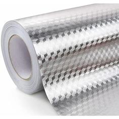 Imagem de Papel De Parede Alumínio Folha Impermeável Autoadesivo