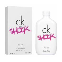 Imagem de Perfume Feminino C K One Shock Eau De Toilette 200 Ml + 1 Amostra De F