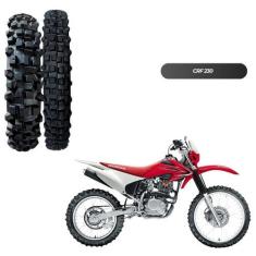 Imagem de Kit 2 Pneus 100/100-18 + 90/90-21 XR 250 Tornado XTZ 250 Lander XT 225