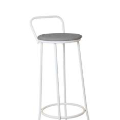 Imagem de Banqueta Com Asseno Fixo File 70 Cm Cinza