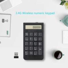 Imagem de Teclado Numerico Sate AK-185G Wireless Black - Satellite