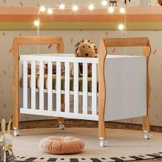 Imagem de Berço Mini Cama 3 em 1 Soninho Tigus Baby Amadeirado