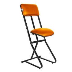 Imagem de Banqueta para Vigilantes e Vigias Linha Security Laranja - Design Offi