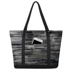 Imagem de CHdoomuu Sacola de mão para mulheres, bolsas para mulheres, homens, bolsas de trabalho para mulheres, bolsas de ombro para mulheres, bolsas de trabalho para mulheres, bolsa moderna e simples, tecidos