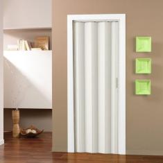 Imagem de Porta Sanfonada de PVC 210x60cm Pronta BCF Branco