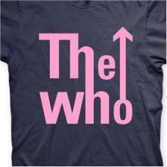 Imagem de Camiseta The Who Marinho e  em Silk 100% Algodão