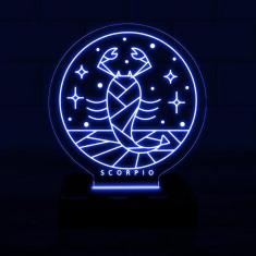 Imagem de Luminária Led 3D Signo Escorpião2