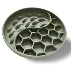 Imagem de Tigelas de silicone para cães de alimentação lenta para gatos com ventosas, tigela de silicone para alimentação lenta, design antiderrapante, lavável na lava-louças, micro-ondas, tigela de alimentação
