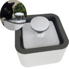 Imagem de Bebedouro Fonte Agua Gatos Reservatorio 2.5L Bomba Dagua Pet