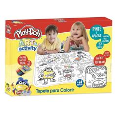 Imagem de Play Doh Tapete de Colorir Com Giz de Cera - Fun Divirta-se