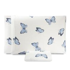 Imagem de Jogo De Lençol King 3 Peças 160 Fios Algodão Com Elastico - Js Oliveir