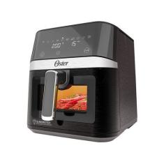 Imagem de Fritadeira Elétrica Sem Óleo/Air Fryer Oster DiamondTech Preto e Prata