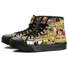 Imagem de Tênis Cano Alto Série Anime One Piece Luffy-Unissex