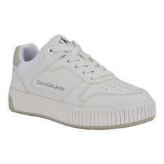 Imagem de Calvin Klein Tênis feminino Ahliah, Branco 143, 36