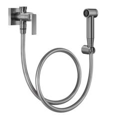 Imagem de Ducha Hig Reg/Deriv Docol Stillo Grafite Escovado 823770