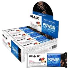 Imagem de Power Protein Bar Caixa com 8 Unidades (720g), Frutas Vermelhas