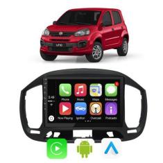 Imagem de Kit Multimidia Android-Auto Fiat Uno 2015 2016 2017 2018 2019 2020 9 P