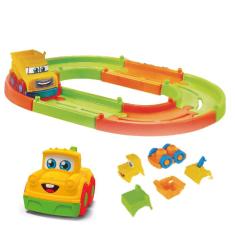Imagem de Brinquedo Pista De Carrinho Happy Cars Infantil Com Carrinho