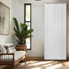 Imagem de Porta Sanfonada 210x125cm Bariri PVC Gelo