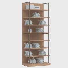 Imagem de Módulo Prateleiras Guarda Roupa Closet Modulado