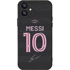 Imagem de ZERMU Capa para iPhone 11, Capa Cokcoip Superstar Fashion Proteção Completa Silicone Macio TPU Absorção de Choque Capa para iPhone 11 6,1 polegadas, Lionel Messi-10-So_browse-bin)