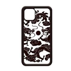 Imagem de Duas capas de dragão chinês com círculo de pérolas para iPhone 12 Pro Max para Apple Mini Mobile Case Shell
