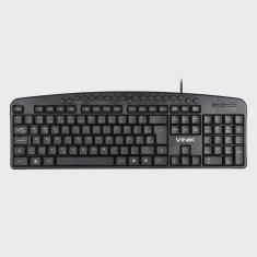 Imagem de Teclado USB multimidia dynamic 107 teclas + 20 teclas multimidia ABNT2 resistente A agua 1.8M preto - DT141