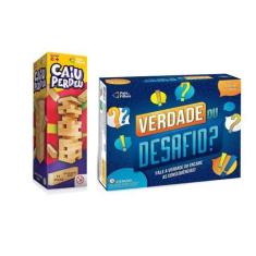 Imagem de Kit Jogos Caiu Perdeu + Verdade ou Desafio Jogos de Tabuleiro Jogos In
