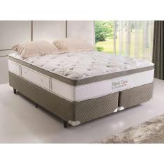 Imagem de Colchão King Monte Carlo Mola Ensacada (33x193x203) Branco