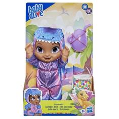 Imagem de Boneca Baby Alive Dino Cuties Bebessauro Negra Hasbro