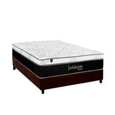 Imagem de Cama Box Casal: Colchão Molas Masterpocket Ensacadas Luckspuma   Lucks