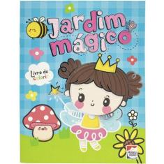 Imagem de Livro - Mundo da Fantasia: Jardim Mágico Para Colorir