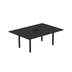 Imagem de Mesa Reunião 200cm X140cm Mrcpb2014 Preto