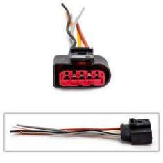 Imagem de Chicote Sensor Fluxo de Ar Audi Volkswagen Golf Jetta Polo 5 vias Fêmea - ETE5331