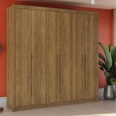 Imagem de Guarda-roupa Casal 100% Mdf Kappesberg 6 Portas 8 Gavetas Nogueira